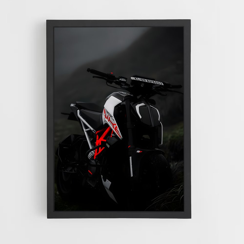 Poster Duke en Liberté – affiche KTM Moto (vue 2)